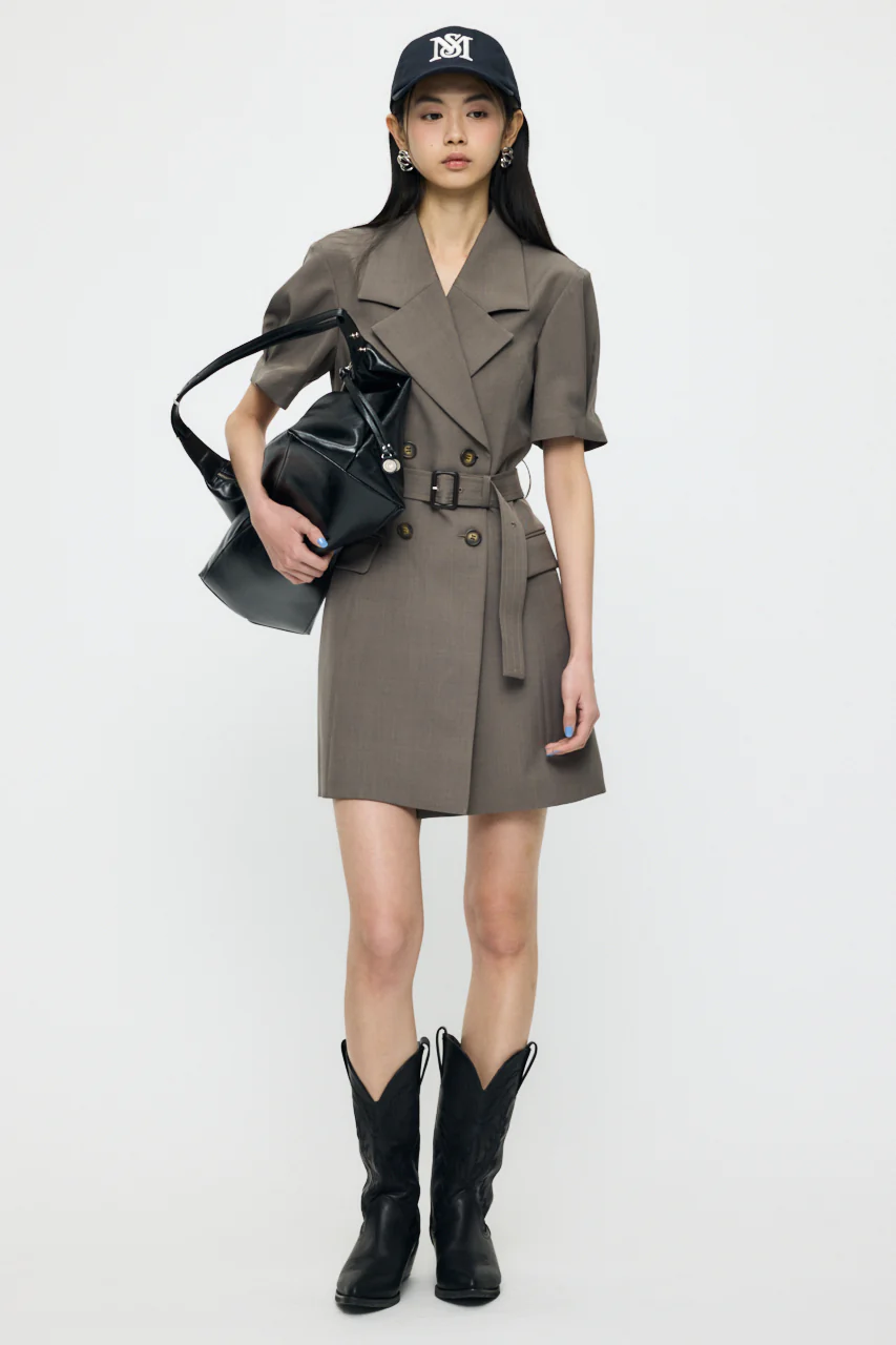 TRENCH MINI DRESS - Image 5