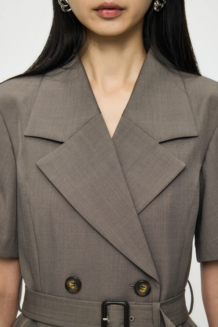 TRENCH MINI DRESS - Image 6
