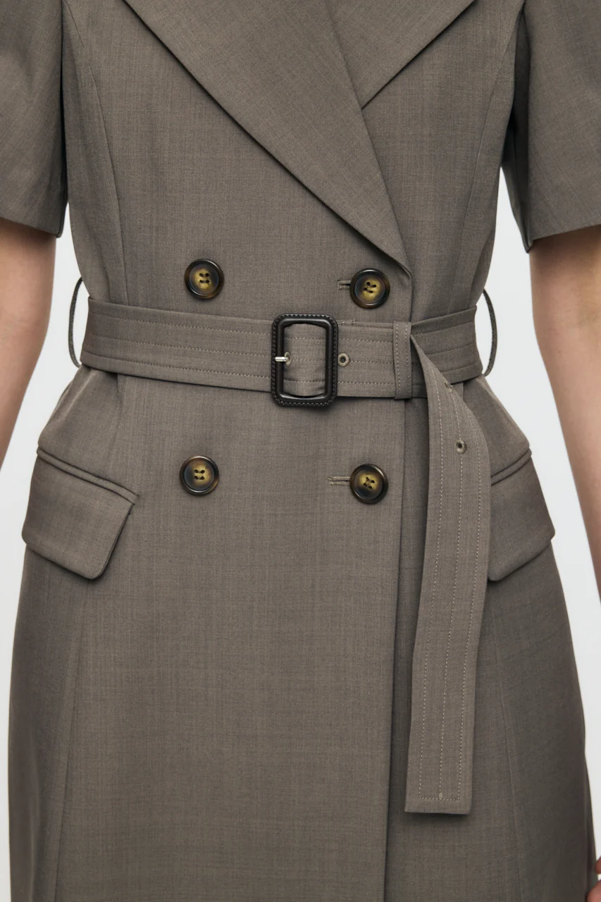 TRENCH MINI DRESS - Image 8