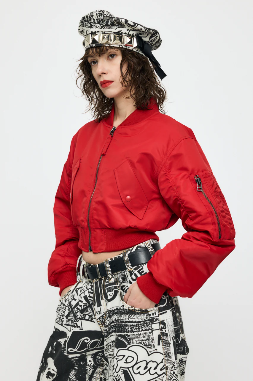 VQ PARIS SYNDROME DENIM BERET - Image 9